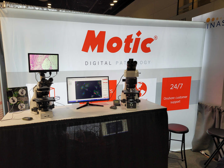 Motic's Microscopes Highlights in AACR 2023